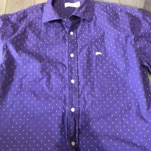 Excellent Used Condition 🌞 Polka Dot Button Up Shirt